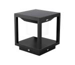 LED Solárne svietidlo so senzorom LED/2W/5,5V 3000K IP65 čierna