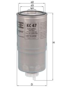 MAHLE ORIGINAL Palivový filter KC47