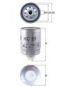 MAHLE ORIGINAL Palivový filter KC51
