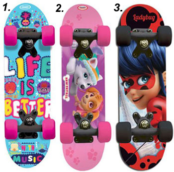 Skateboardové komplety Skateboardové komplety